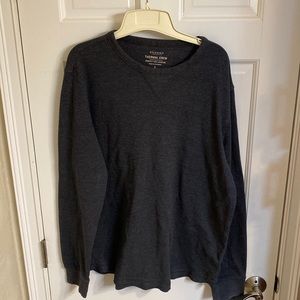 Long sleeve thermal crew